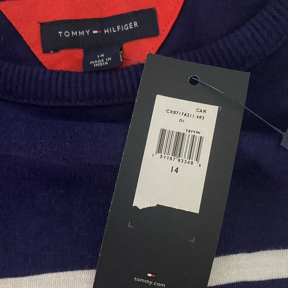 *SOLD* NWT Tommy Hilfiger Striped Dress - Picture 3 of 4